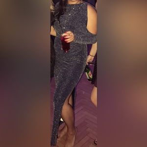 Ralph Lauren sparkle holiday event gown